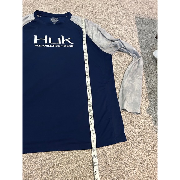 HUK Performance Fishing Long Sleeve Shirt XL Mens Lot Of 4 Camo - Picture 3 of 16